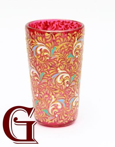 cranberry juice glass
